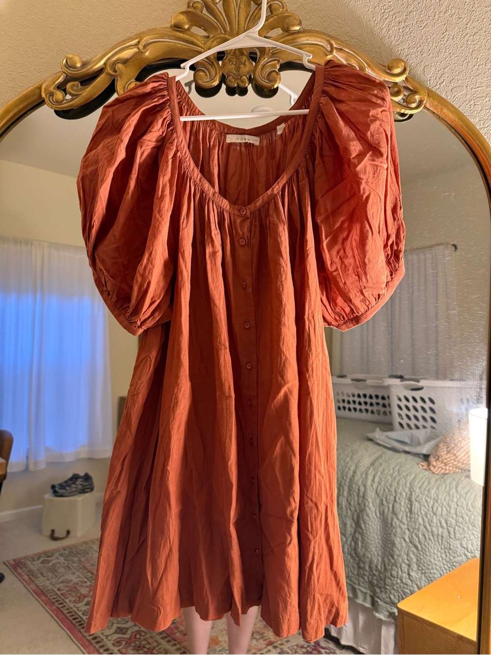 Dôen Josette Dress in Tierra size Small